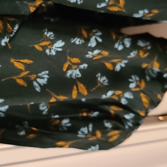 SONOMA BRAND WOMENS BLUE FLORAL PLUS SIZE LONG SLEEVES TOP SIZE 5X - Picture 6 of 15